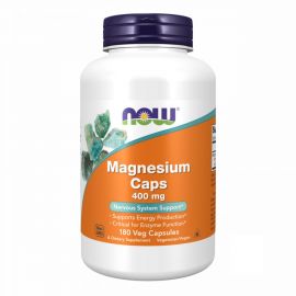 Придбати Магній (Magnesium) 400mg - 180 vcaps - Now Foods, image , характеристики, відгуки
