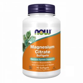 Купить Магний Цитрат (Magnesium Citrate)134mg - 90 sgels - Now Foods, фото , характеристики, отзывы