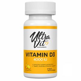 Придбати Vitamin D3 4000IU - 120 softgels, image , характеристики, відгуки