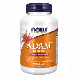 Купить Мужские мультивитамины ( Adam Men's Multi  ) - 180 Softgels - NOW FOODS, фото , характеристики, отзывы