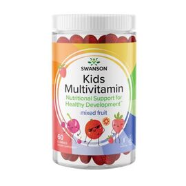 Придбати Kids Multivitamin - 60 gummies Mixed fruit, image , характеристики, відгуки