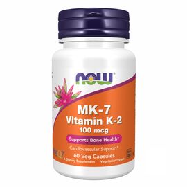Придбати Vitamin K-2 (MK7) 100 mcg - 60 vcaps, image , характеристики, відгуки