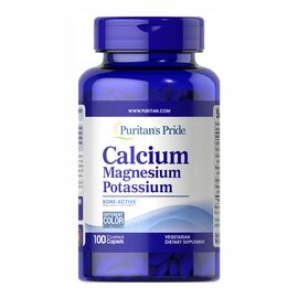 Придбати Calcium Magnesium and Potasium - 100 caps, image , характеристики, відгуки