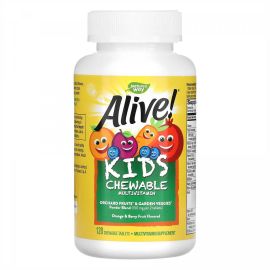 Купить Kids Chewable Multivitamin - 120 tabs Orange and Berry, фото , характеристики, отзывы