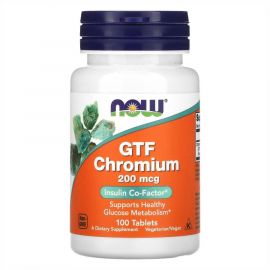 Купить GTF Chromium 200mcg - 100 tabs, фото , характеристики, отзывы