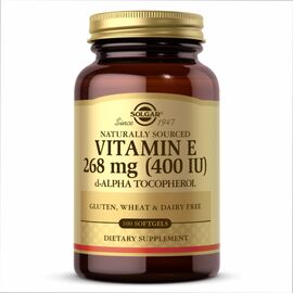 Придбати Vitamin E 400 IU d-Alpha Tocopherol - 100 Softgels, image , характеристики, відгуки