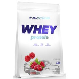 Купить - Сывороточный протеин Whey Protein - 900g Raspberry (Малина) - All Nutrition, фото , характеристики, отзывы