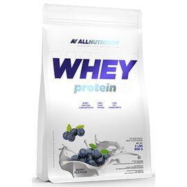 Придбати - Сироватковий протеїн Whey Protein - 900g Blueberry (Чорниця) - All Nutrition, image , характеристики, відгуки