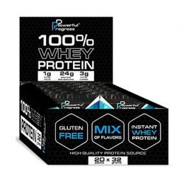 Придбати - Сироватковий протеїн Whey Protein Instant MEGA BOX - MIX 20 x 32g - Powerful Progress, image , характеристики, відгуки