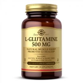 Придбати L-Glutamine 500mg - 100 vcaps, image , характеристики, відгуки