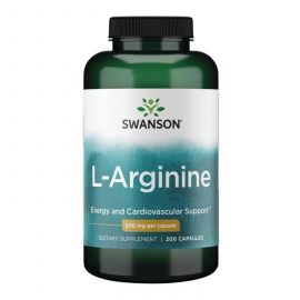 Придбати L-Arginine 500mg - 200 caps, image , характеристики, відгуки