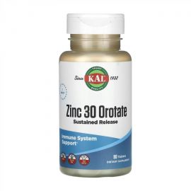 Придбати Zinc 30 Orotate Sustained Release - 90 tabs, image , характеристики, відгуки