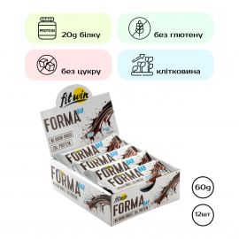 Придбати Forma Bar - 12x60g Chocolate, image , характеристики, відгуки