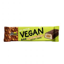 Придбати Vegan Bar - 12x50g Hazelnut & Caramel, image , характеристики, відгуки