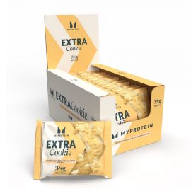 Придбати Extra Cookie - 12x75g White Chocolate Almond, image , характеристики, відгуки