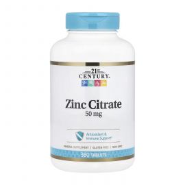 Придбати Zinc Citrate 50 mg - 360 tabs, image , характеристики, відгуки