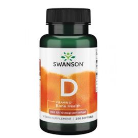 Купить Витаминный комплекс Vitamin D 400 IU (10 mcg) - 250 Sgels (До 03.22) - Swanson, фото , характеристики, отзывы