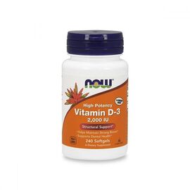 Придбати Vitamin D3-2000 IU - 240softgels, image , характеристики, відгуки
