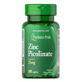 Купить - Zinc Picolinate 25 mg - 100 Caplets, фото , характеристики, отзывы