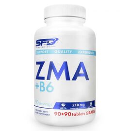 Придбати Вітамінно-мінеральний комплекс ZMA + B6 - 90 + 90tabs - All Nutrition, image , характеристики, відгуки