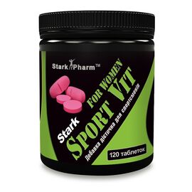 Придбати Комплексні вітаміни для жінок Stark Sport Vit Women - 120tabs - Stark Pharm, image , характеристики, відгуки