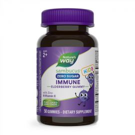 Придбати Sambucus Zero Sugar Kids - 50 gummies, image , характеристики, відгуки