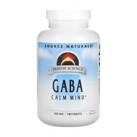 Придбати Serene Science® GABA 750 mg - 180 tabs, image , характеристики, відгуки