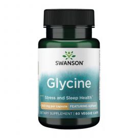 Придбати Glycine 500mg - 60 vcaps, image , характеристики, відгуки