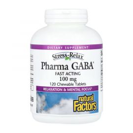Придбати Stress-Relax® Pharma GABA® 100mg - 120 tabs, image , характеристики, відгуки