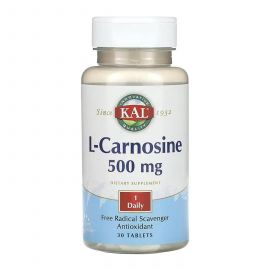 Придбати L-Carnosine 500mg - 30 caps, image , характеристики, відгуки