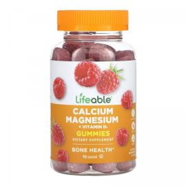 Придбати Calcium Magnesium + Vitamin D Adult - 90 gummies, image , характеристики, відгуки