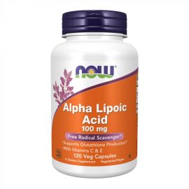 Придбати Alpha Lipoic Acid 100mg - 120 vcaps, image , характеристики, відгуки