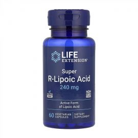 Придбати Super R-Lipoic Acid 240 mg - 60 vcaps, image , характеристики, відгуки