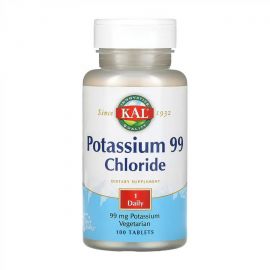 Придбати Potassium 99 Chloride - 100 tabs, image , характеристики, відгуки