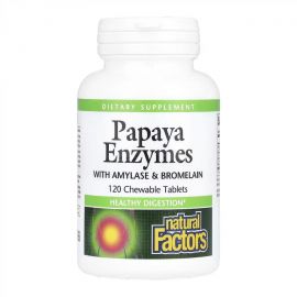 Придбати Papaya Enzymes - 120 tabs, image , характеристики, відгуки