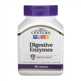 Придбати Digestive Enzymes - 60 caps, image , характеристики, відгуки