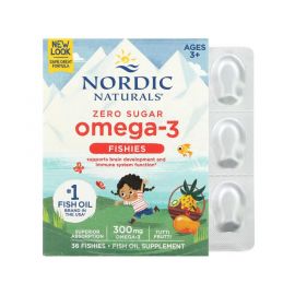 Придбати Nordic Omega-3 - 36 Fishies, image , характеристики, відгуки