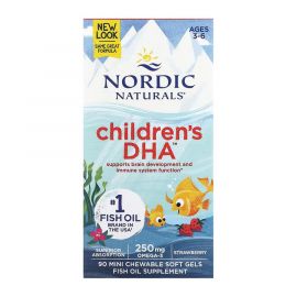 Придбати Children's DHA - 90 mini softgels, image , характеристики, відгуки