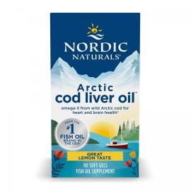 Придбати Arctic Cod Liver Oil - 90 softgels, image , характеристики, відгуки