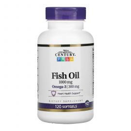 Придбати Fish Oil 1000 mg - 120 softgels, image , характеристики, відгуки