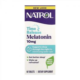 Придбати Time Release Melatonin 10mg - 60 tab, image , характеристики, відгуки