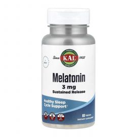 Придбати Melatonin 3mg - 60 tabs, image , характеристики, відгуки