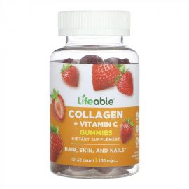 Придбати Collagen + Vitamin C Adult - 60 gummies, image , характеристики, відгуки