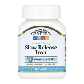 Придбати Iron Slow Release - 60 tabs, image , характеристики, відгуки