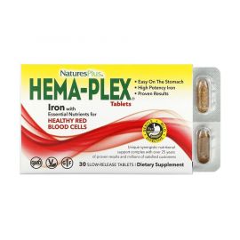 Придбати Hema-Plex - 30 tabs, image , характеристики, відгуки