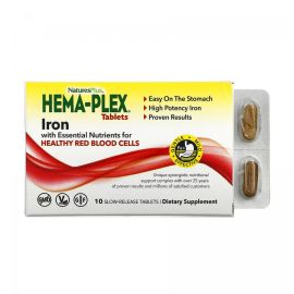 Придбати Hema-Plex -10 tabs, image , характеристики, відгуки