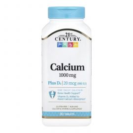 Придбати Calcium 1000 mg + D3 - 90 tabs, image , характеристики, відгуки