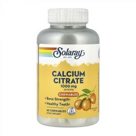 Придбати Calcium Citrate 1000mg - 60 chewables, image , характеристики, відгуки