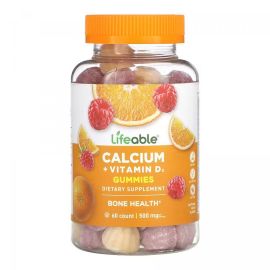 Придбати Calcium + Vitamin D Adult - 60 gummies, image , характеристики, відгуки