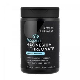 Придбати Magnesium L-Threonate 2000mg - 90 veggie capsules, image , характеристики, відгуки